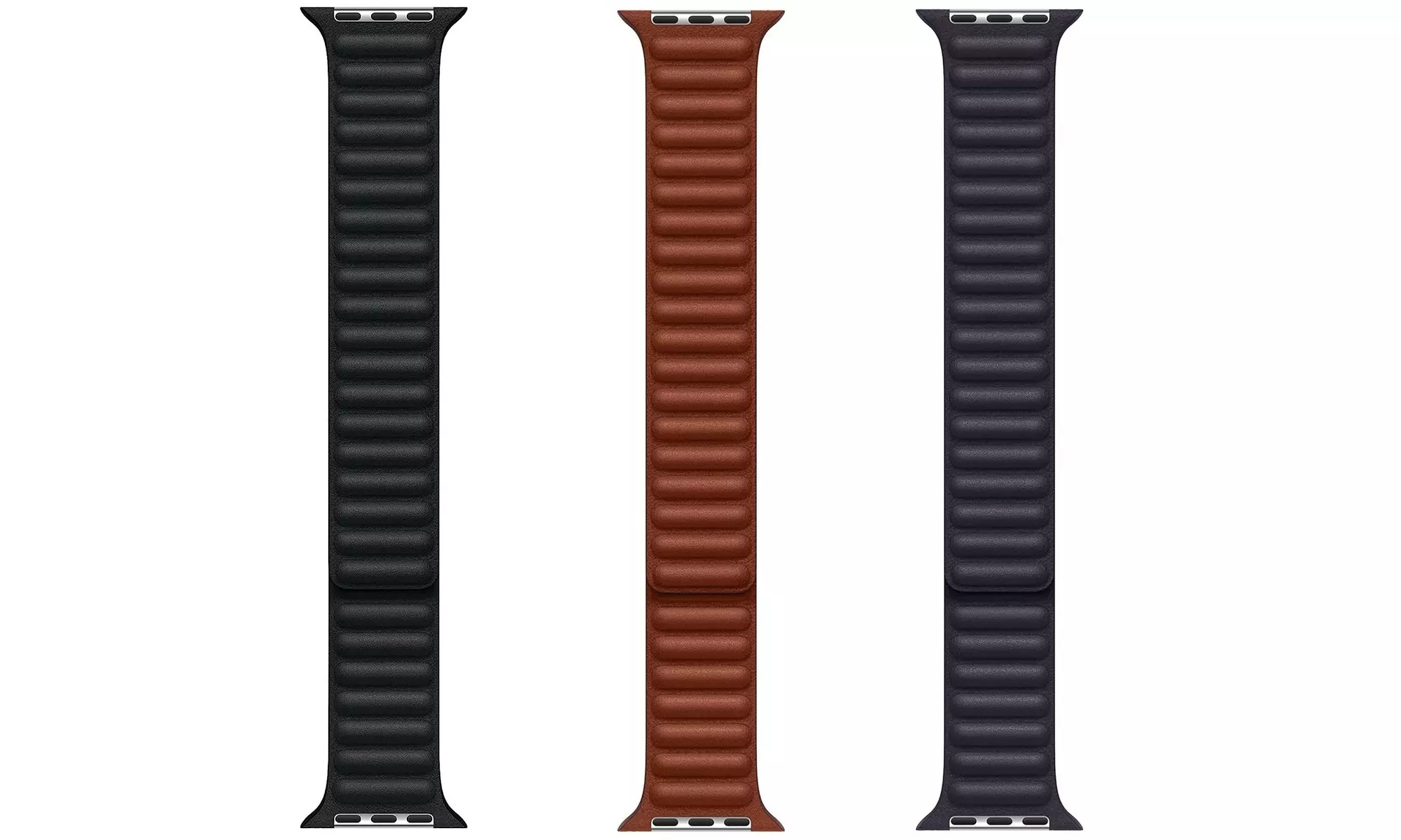 Apple Watch Band - Leather Link (45mm) - Primary Image