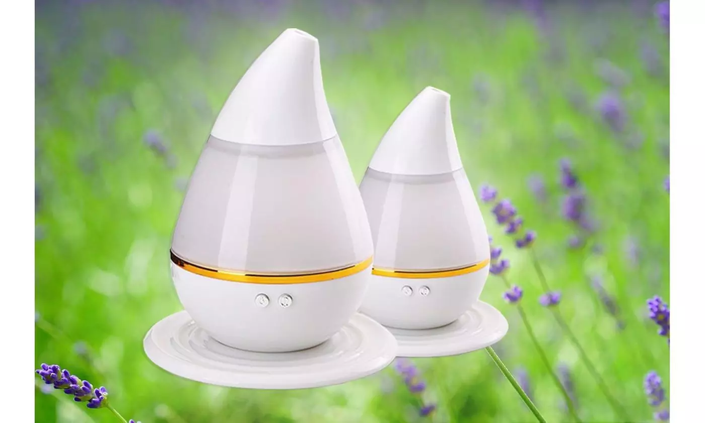 Desk Ultrasonic Aroma Humidifier Air Diffuser - Second Medium