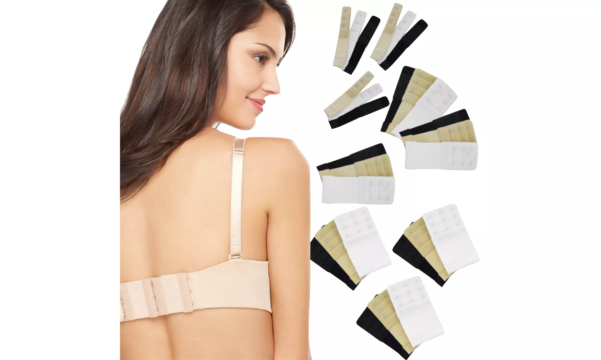 (9-Pack) Women's Bra Extenders - Primary Image