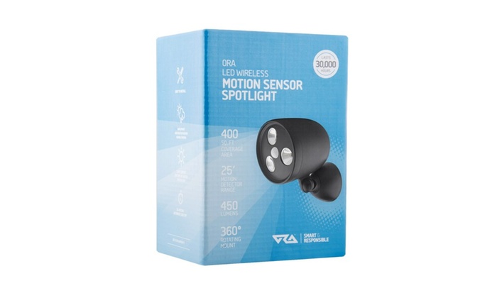 Up To 58 Off On Ora Led Wireless Motion Senso Groupon Goods