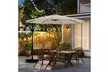Costway 10 FT Solar Offset Hanging Umbrella with Base - Second Medium
