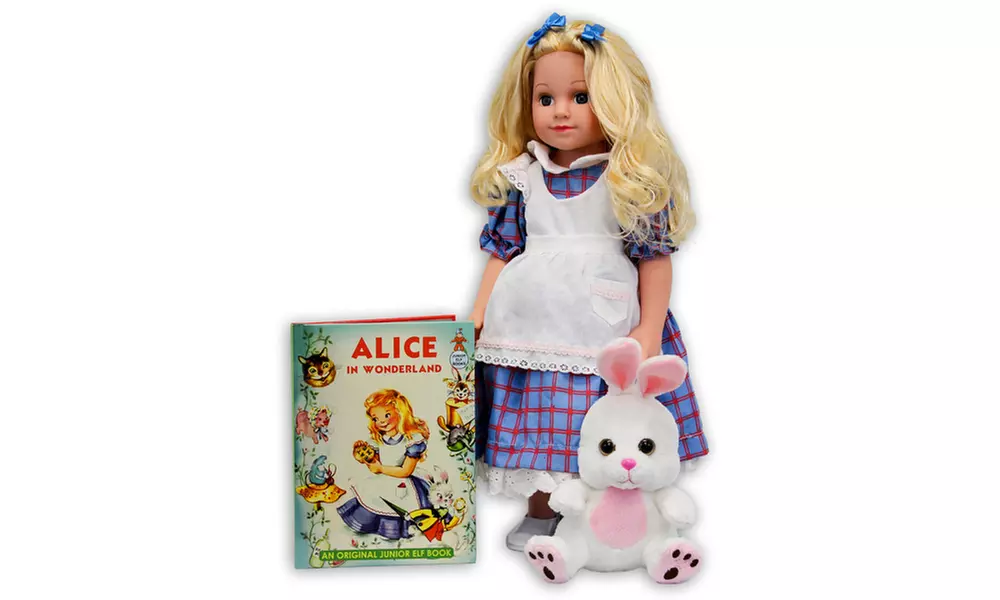 Deluxe Once Upon a time Storybook doll Alice in Wonderland - Primary Image