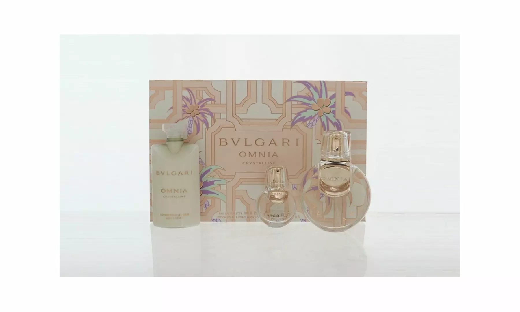 Bvlgari Omnia Crystalline Eau de Toilette Gift Set for Women (2 or 3 Piece)