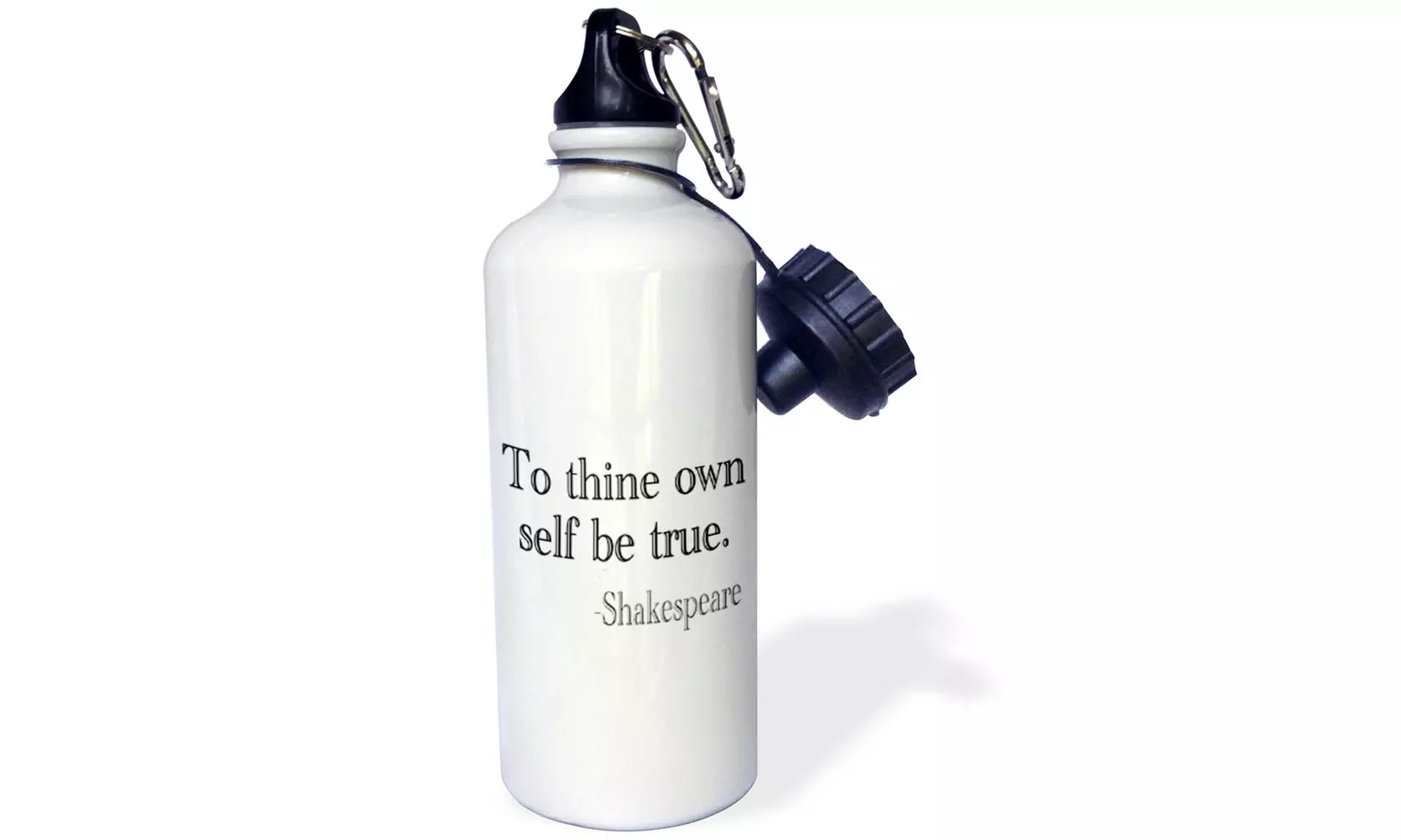  Water Bottle - To thine own self be true - 21oz  - Second Medium