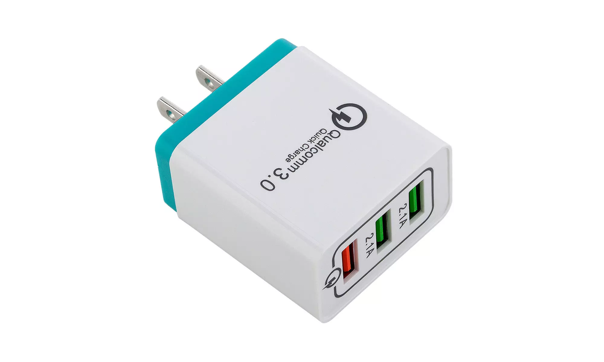 USB Fast Charging Quick Wall Charger Adapter Plug For iPhone Samsung Android LG - Primary Image