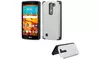 Insten Hard Cover Case w/card slot For LG Magna/Volt 2 Silver