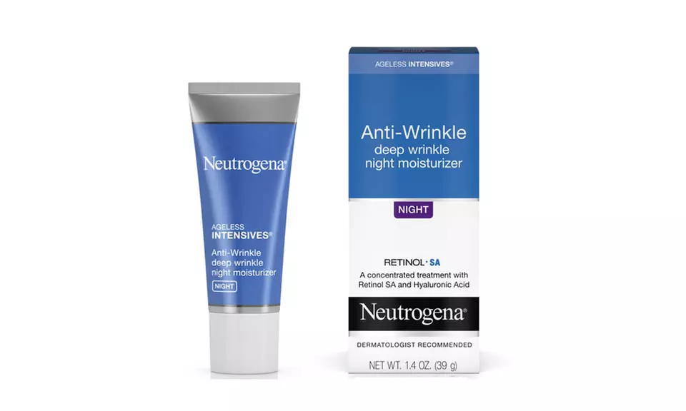 Neutrogena Anti-Wrinkle Deep Moisturizer NIght - Retinol - 1.4oz - Primary Image