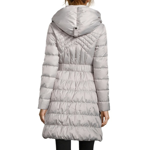 laundry by shelli segal pillow collar hooded puffer jacket