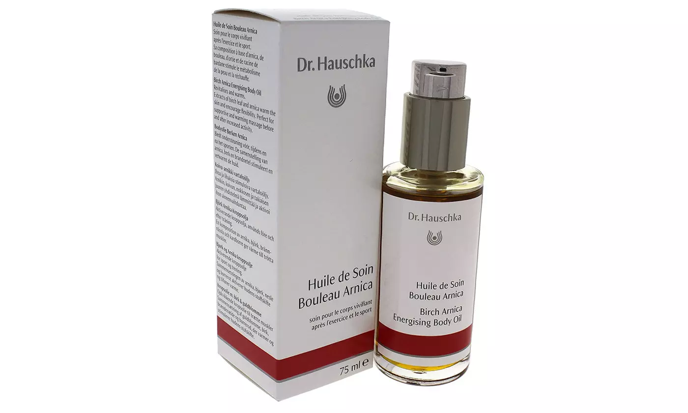 Dr. Hauschka Birch Arnica Energizing Body Oil, 2.5 oz Pack of 5