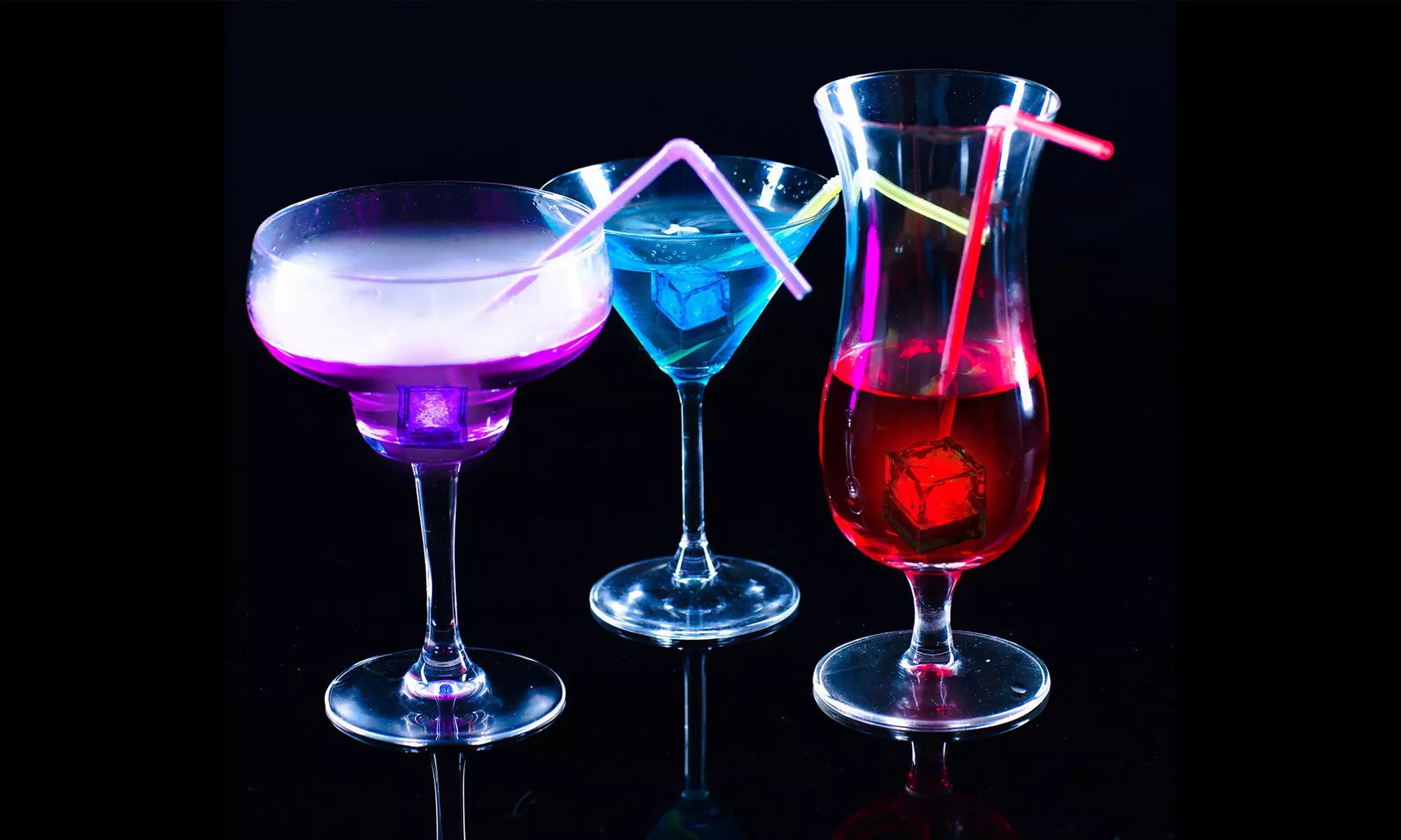 LED Ice Cube Shape Lights (12 Pack) by Lavish Home - Primary Image