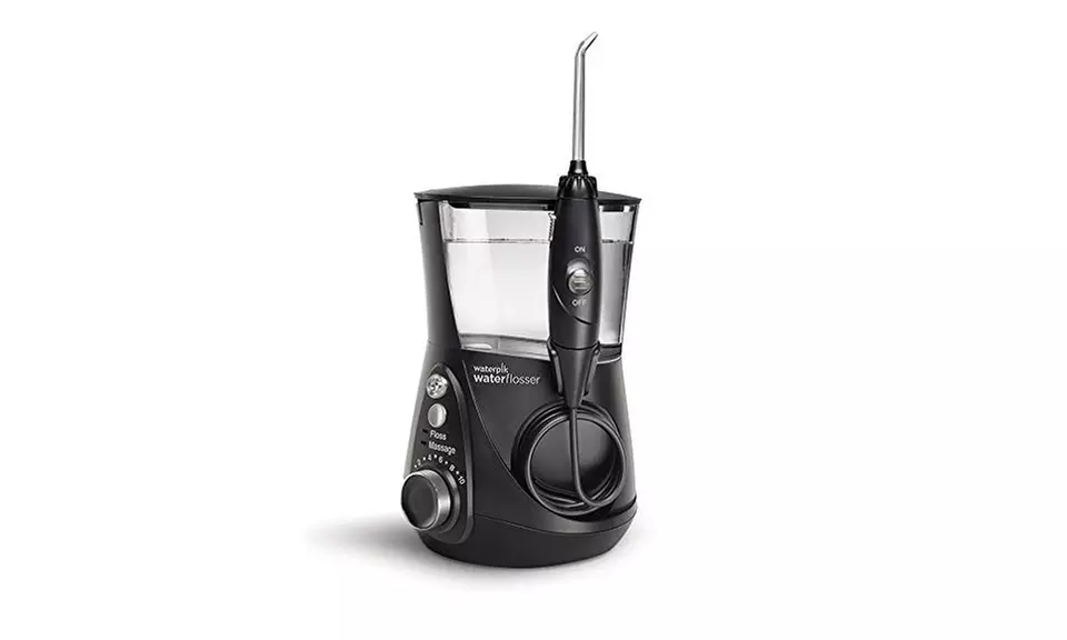 Waterpik Aquarius Professional Water Flosser Designer Series, Black, WP-672 - Primary Image