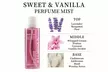 Body Mist Spray 8.5 FL OZ - Refreshing Fragrance Mist Long-Lasting Scent - Second Medium