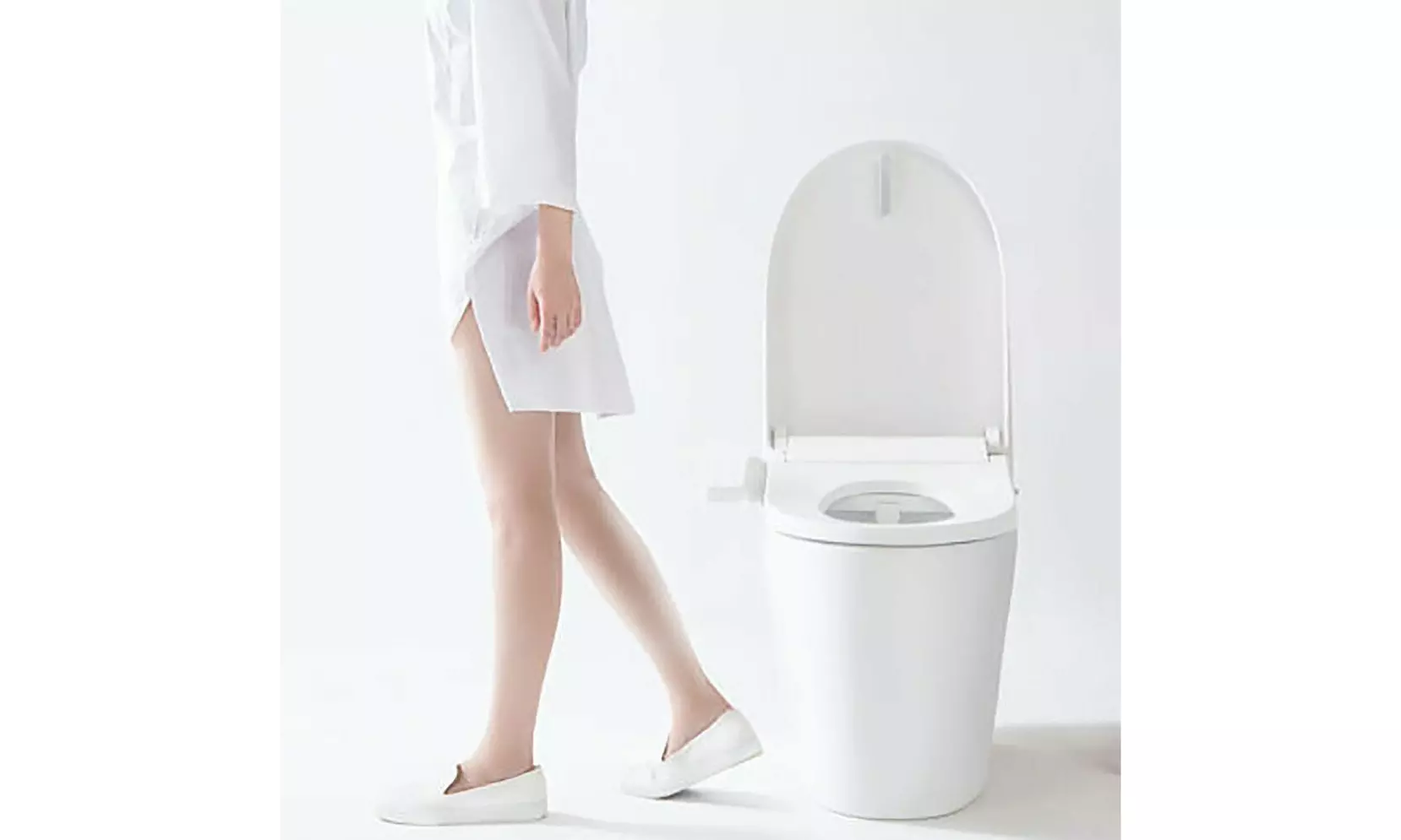 Xiaomi Smartmi Electric Bidet Toilet Seat Cover Auto Washlet Smart rY - Second Medium