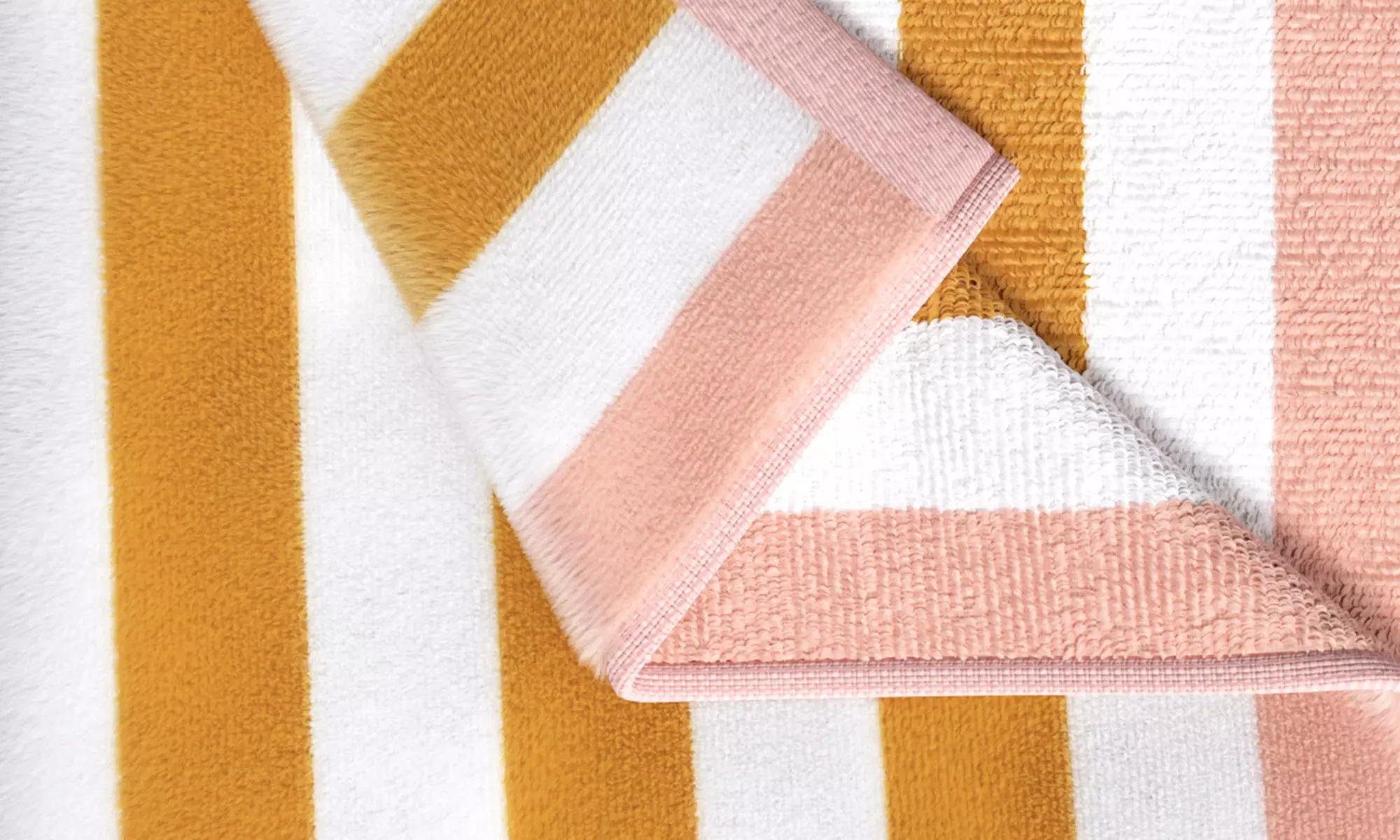 100% Cotton Stripe Border Oversized Beach Towel