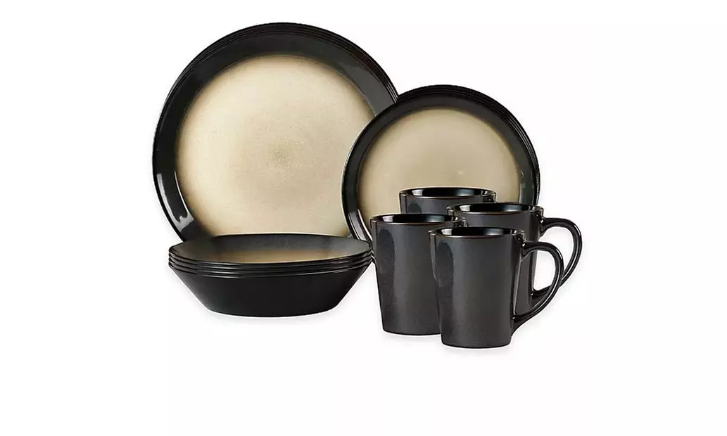 Pfaltzgraff  Aria 16-Piece Dinnerware Set in Grey - Second Medium