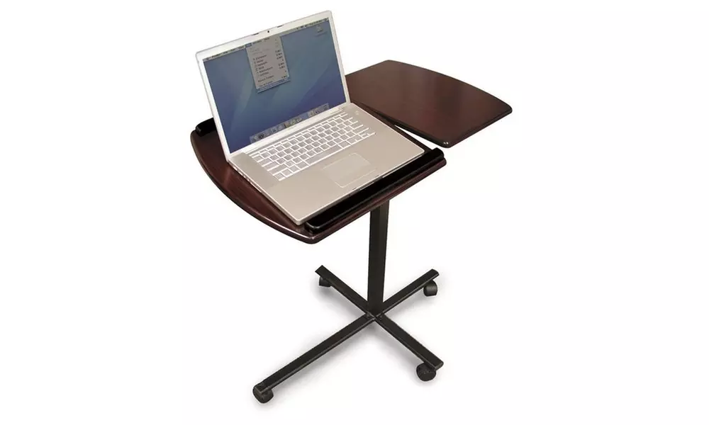 Windsor Adjustable Standing Laptop Desk on Wheels - Primary Image