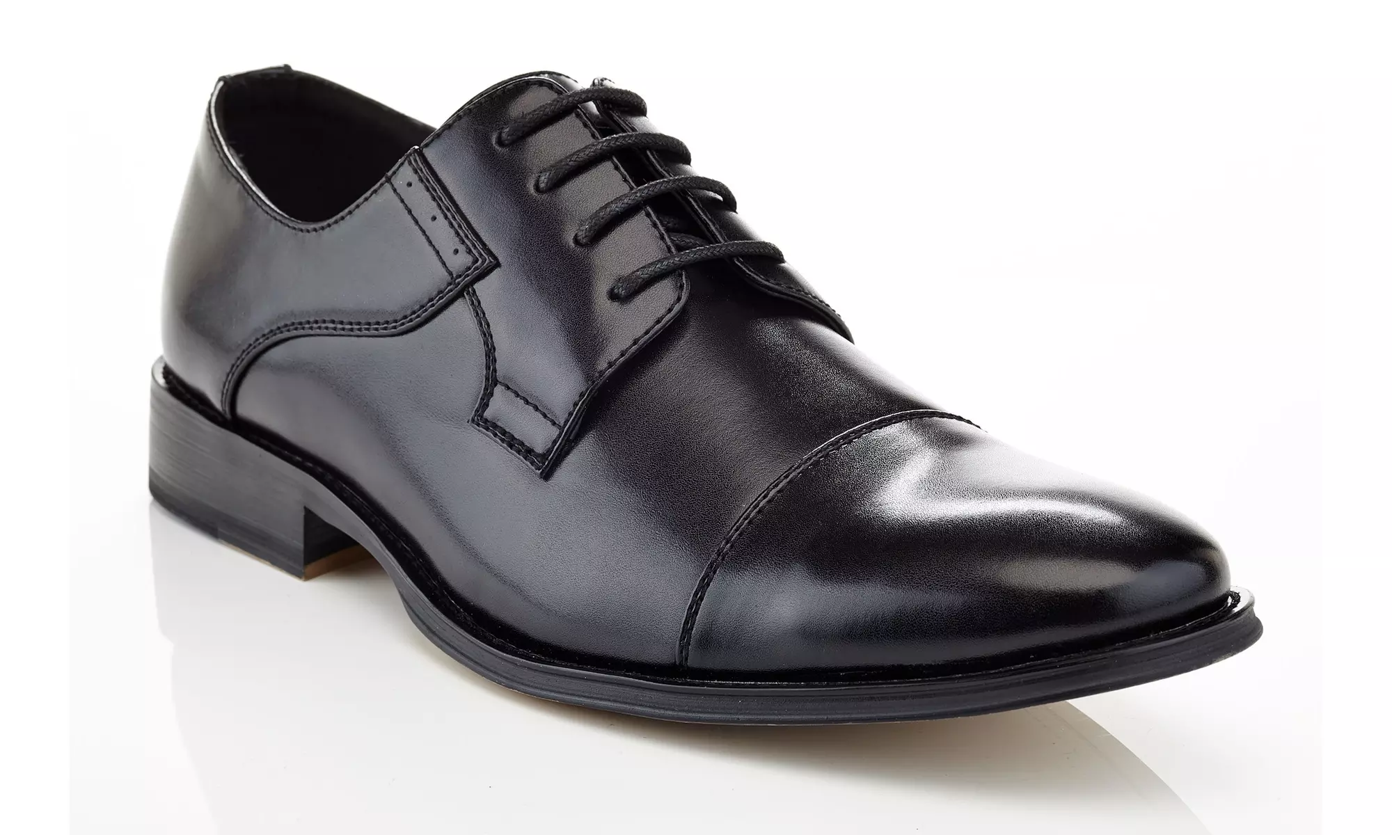 Adolfo Men's Cap-Toe Lace-Up Dress Shoes Multiple Styles