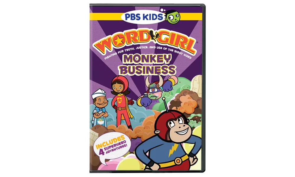 WordGirl: Monkey Business (June 2014) DVD - Primary Image