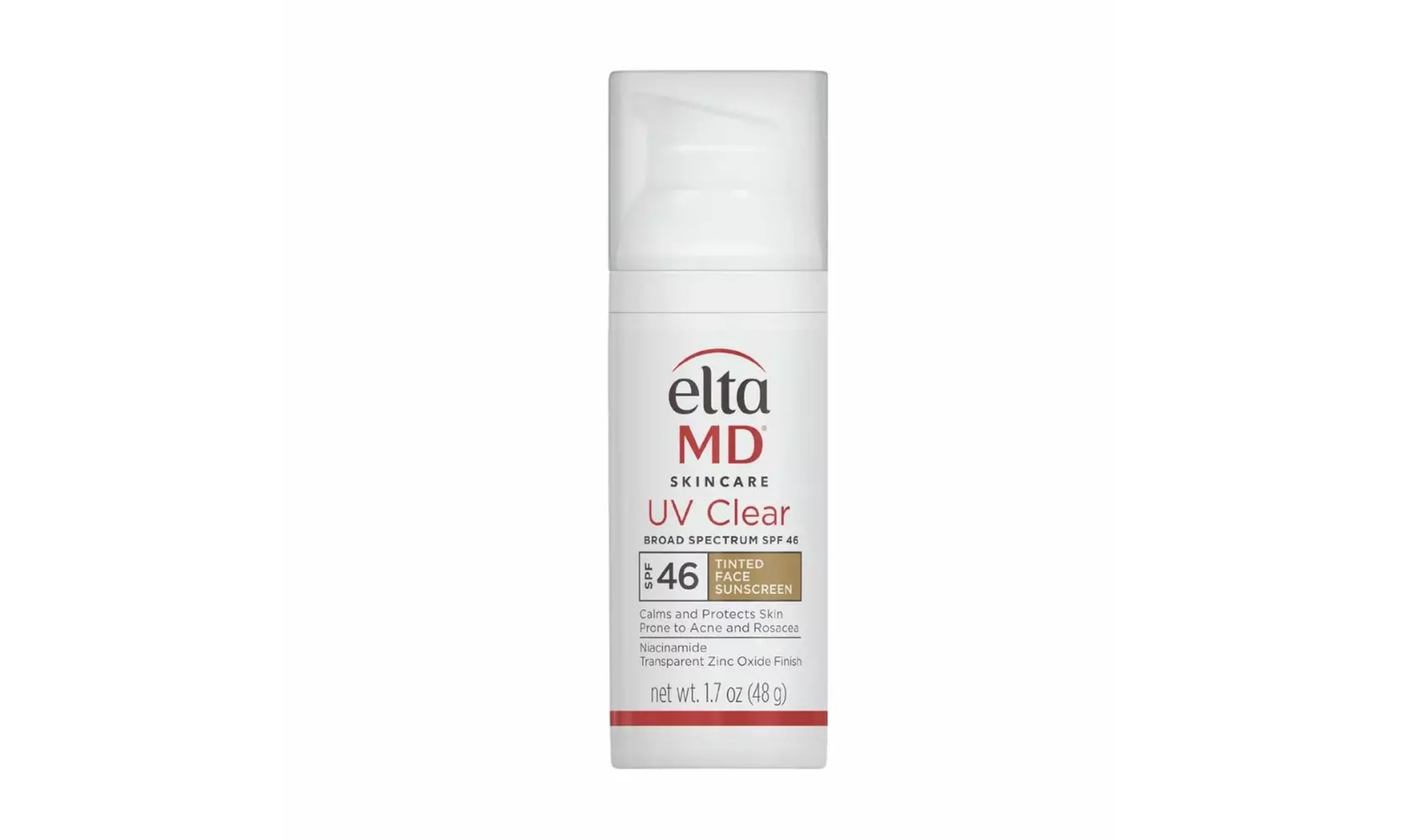EltaMD UV Clear or Tinted Sunscreen Broad-Spectrum SPF 46 Tinted 1.7 or 3.7oz