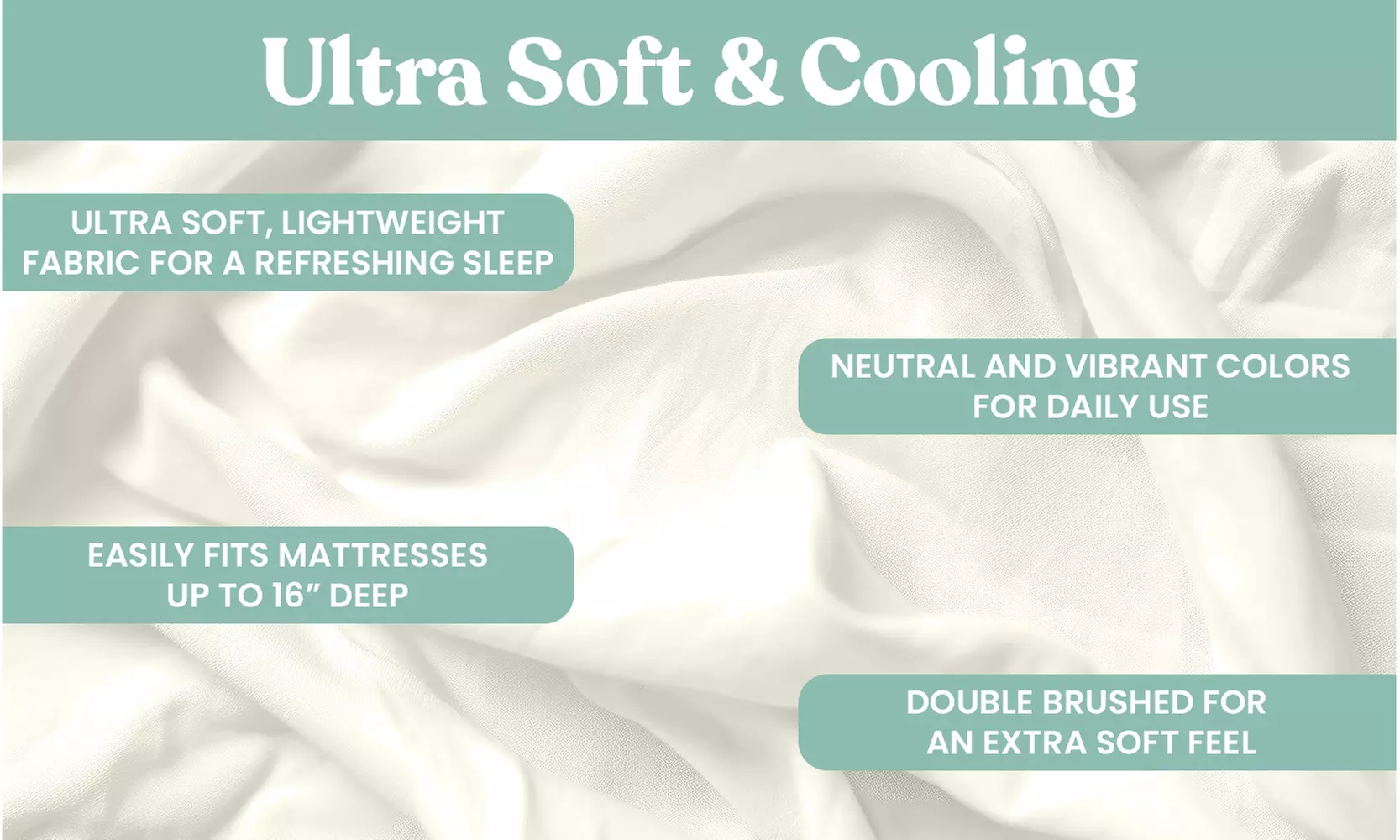 Luxury Home 6-Piece Microfiber Bed Sheet Set