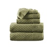 Image 64: Ultra-Soft 100% Cotton Diamond Waffle Bath Towels