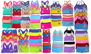 Mystery Girls Racerback or Cami Top and Bottom Sets (12-Pieces)