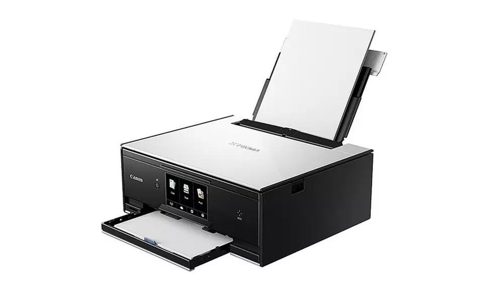 Canon TS9020 Wireless AIO Printer W/Scanner & Copier White New - Primary Image