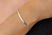 Gold Or Silver Plated Stainless Steel Herringbone Snake Chain Bracelet - Second Medium