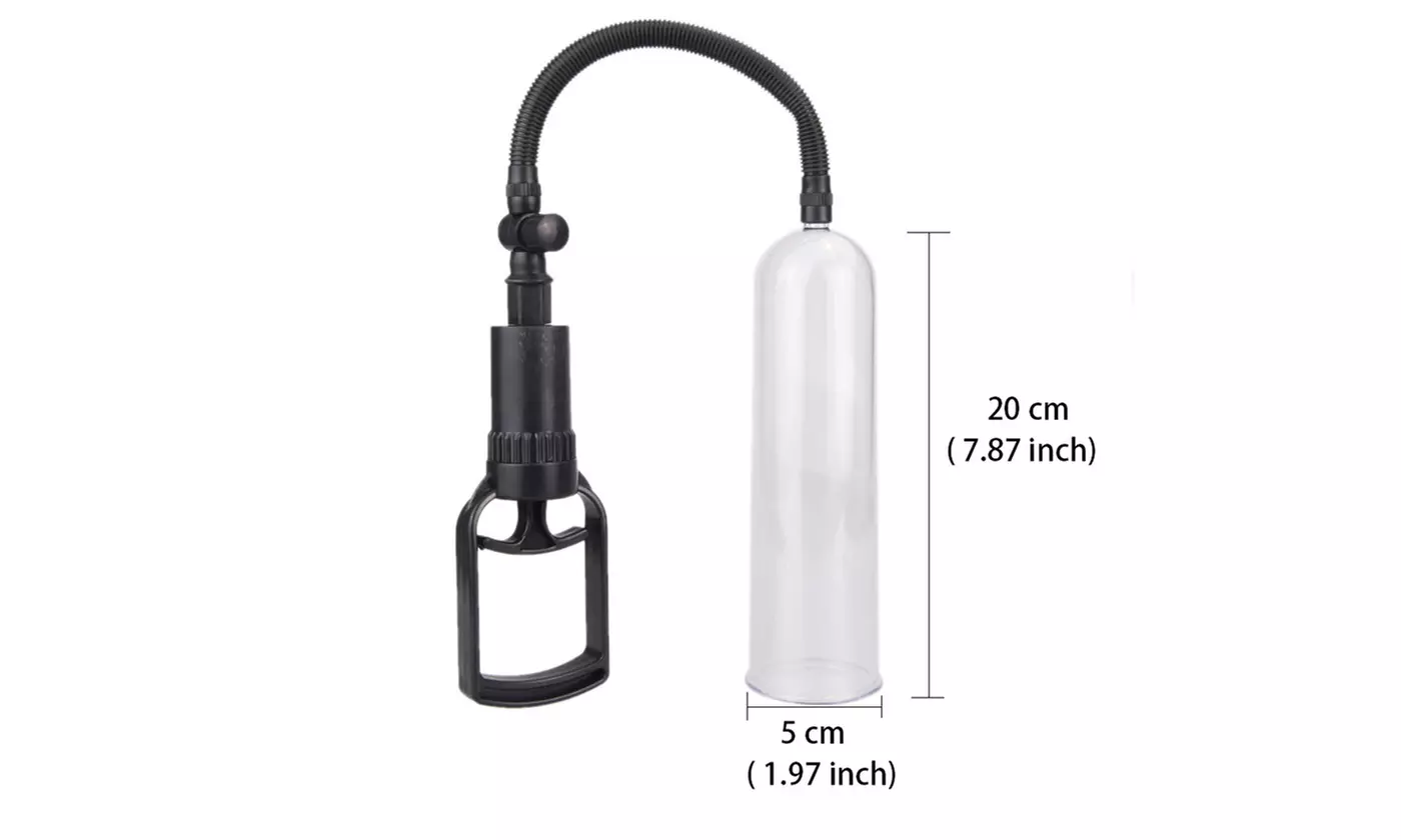 Manual Vacuum Pump Increases Muscle Exercise Body Extended with 3 Sleeves