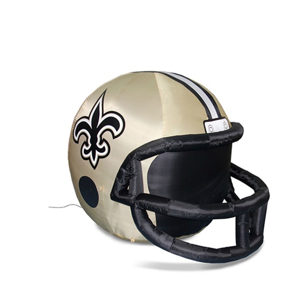 saints blow up helmet