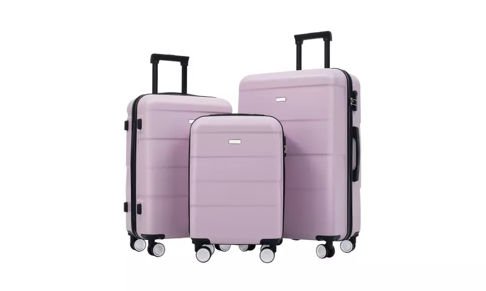 Three-Piece Luggage Suitcase Set