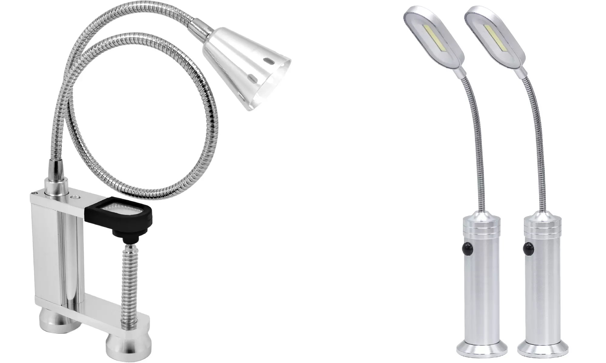 Magnetic BBQ  Grill lights - 12 Super Bright LED Concepts- 360 Degree & Flexible - Primary Image