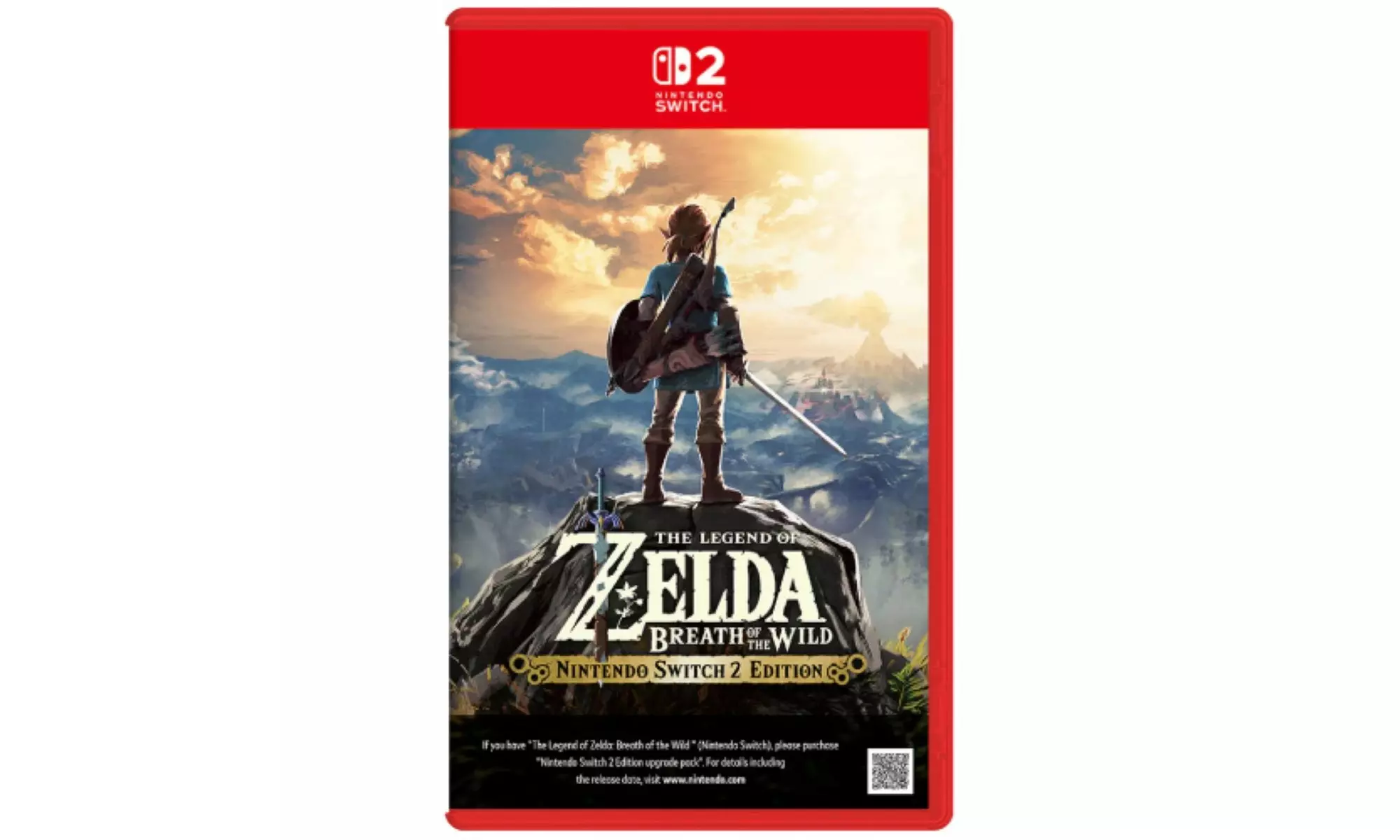 The Legend of Zelda: Breath of the Wild Nintendo Switch 2 (Region Free*) - Primary Image