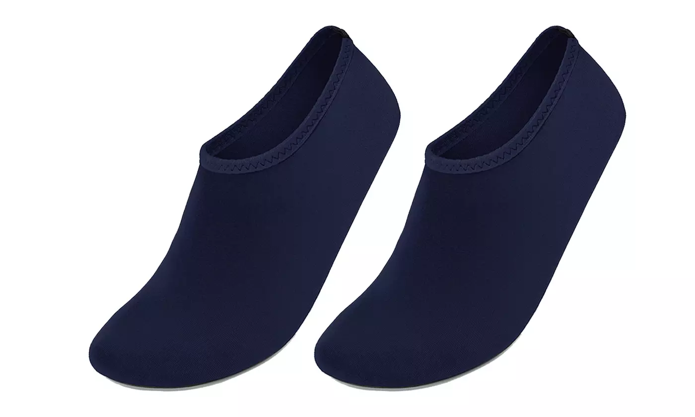 2 Pack Water Shoes Barefoot Quick-Dry Aqua Yoga Socks Slip-On Beach Swim Surf