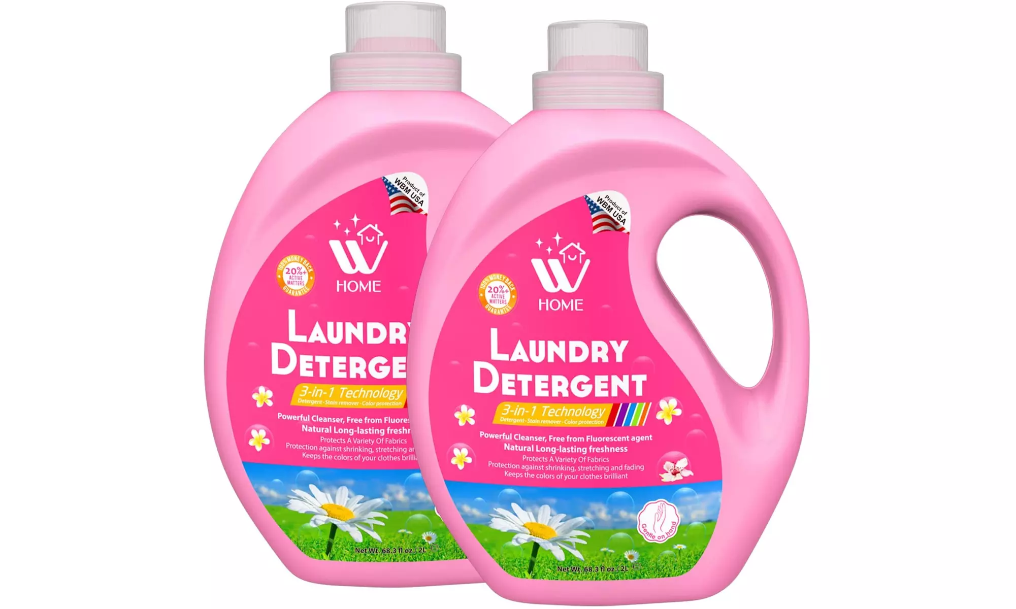 W Home Laundry Detergent Liquid, 68.3 oz  - 2 Pack - Primary Image
