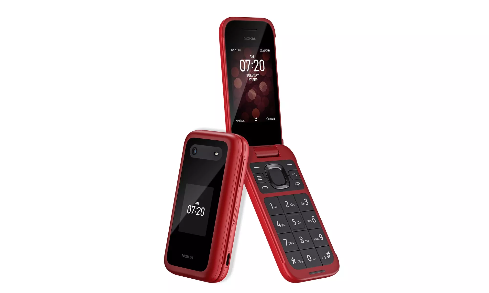 Nokia 2780 Flip TA-1420 GSM / Verizon Unlocked Flip Phone - A Grade Refurbished - Primary Image