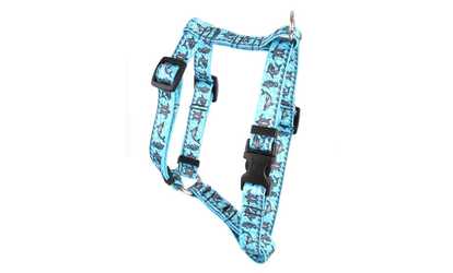 Yellow Dog Design H-TRB104XL Tribal Seas Blue Roman Harness