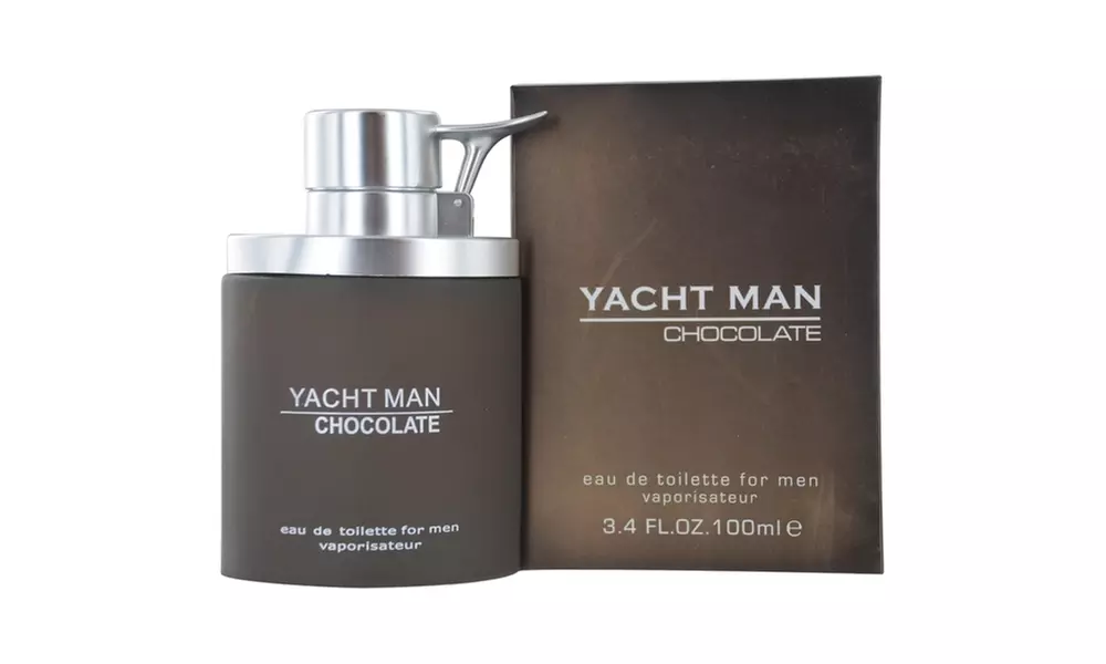 Yacht Man Chocolate Edt Spray 3.4 Oz - Primary Image