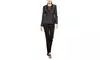 ELIZABETH AND JAMES Long Sleeve Brocade Blazer with Satin Trim