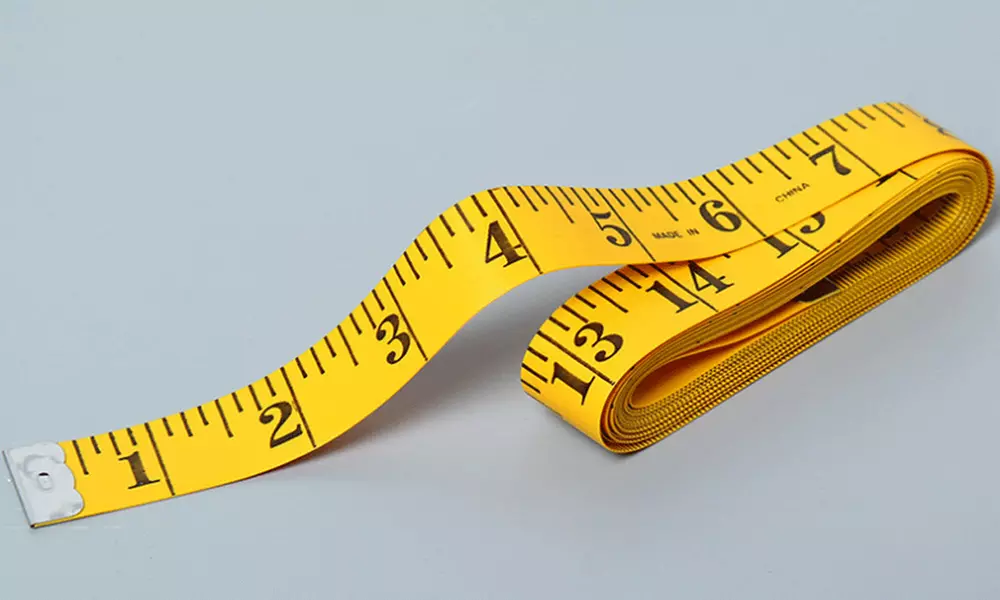 120" Body Measuring Ruler Sewing Cloth Tailor Tape Measure Seamstress Soft Flat - Primary Image