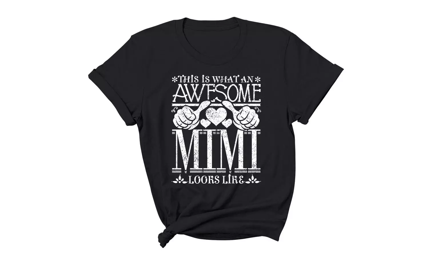 Women Awesome Mom Grandma Looks Like Mother's Day T-Shirt (S-2XL)