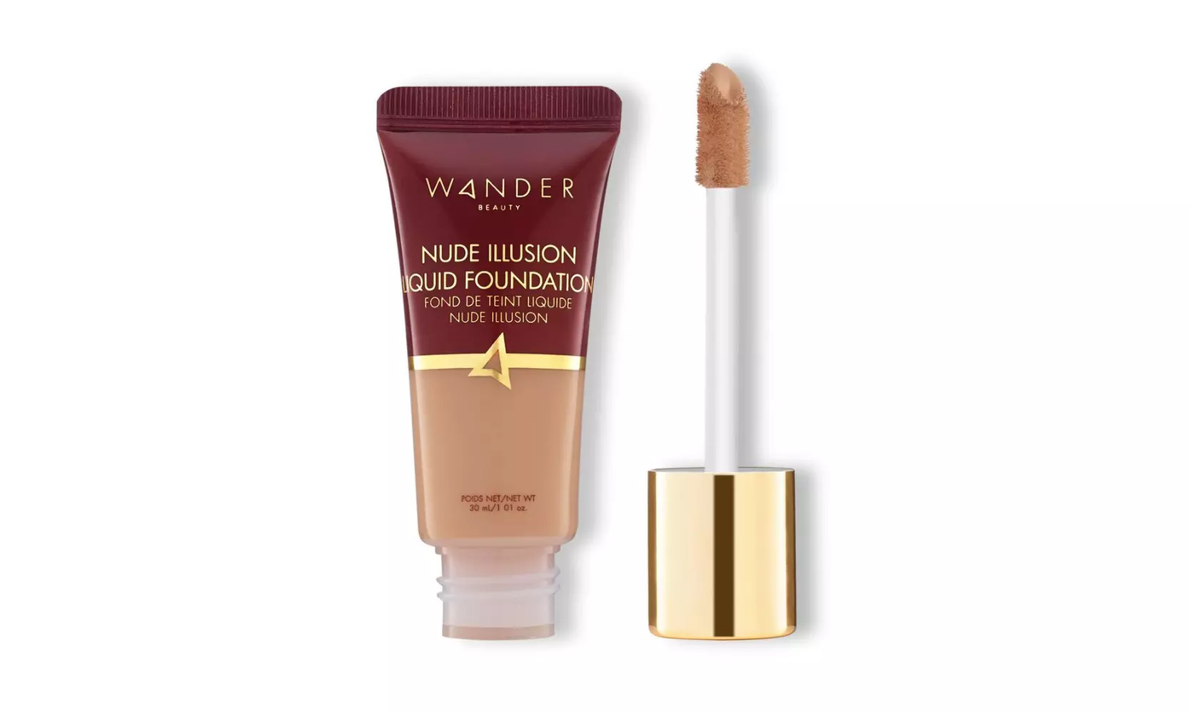 Wander Beauty Nude Illusion Liquid Foundation - Medium - Primary Image