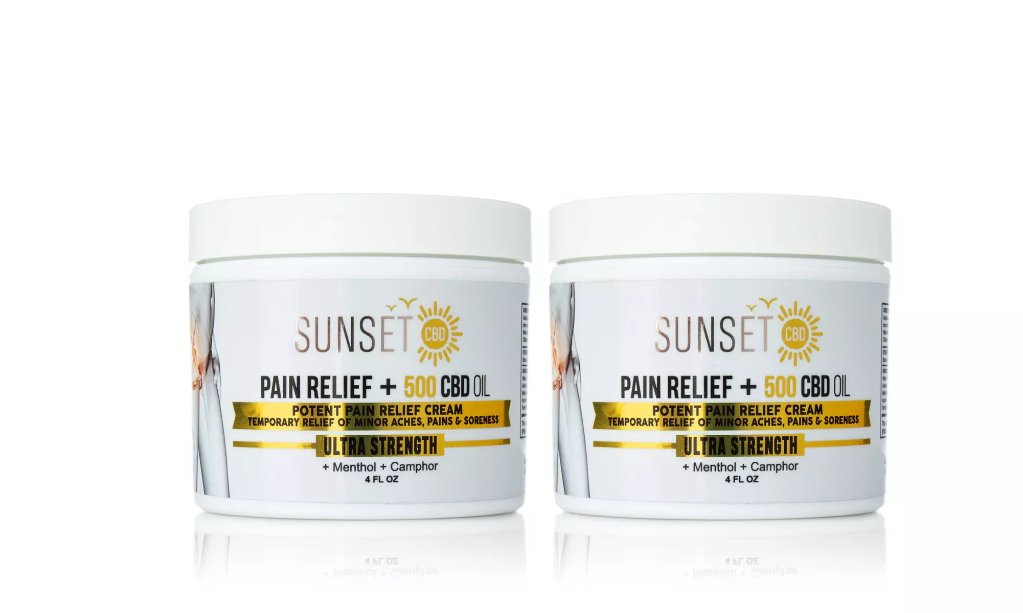 BUNDLE Pain Relief from Sunset CBD 1 pack / 2 pack  Options