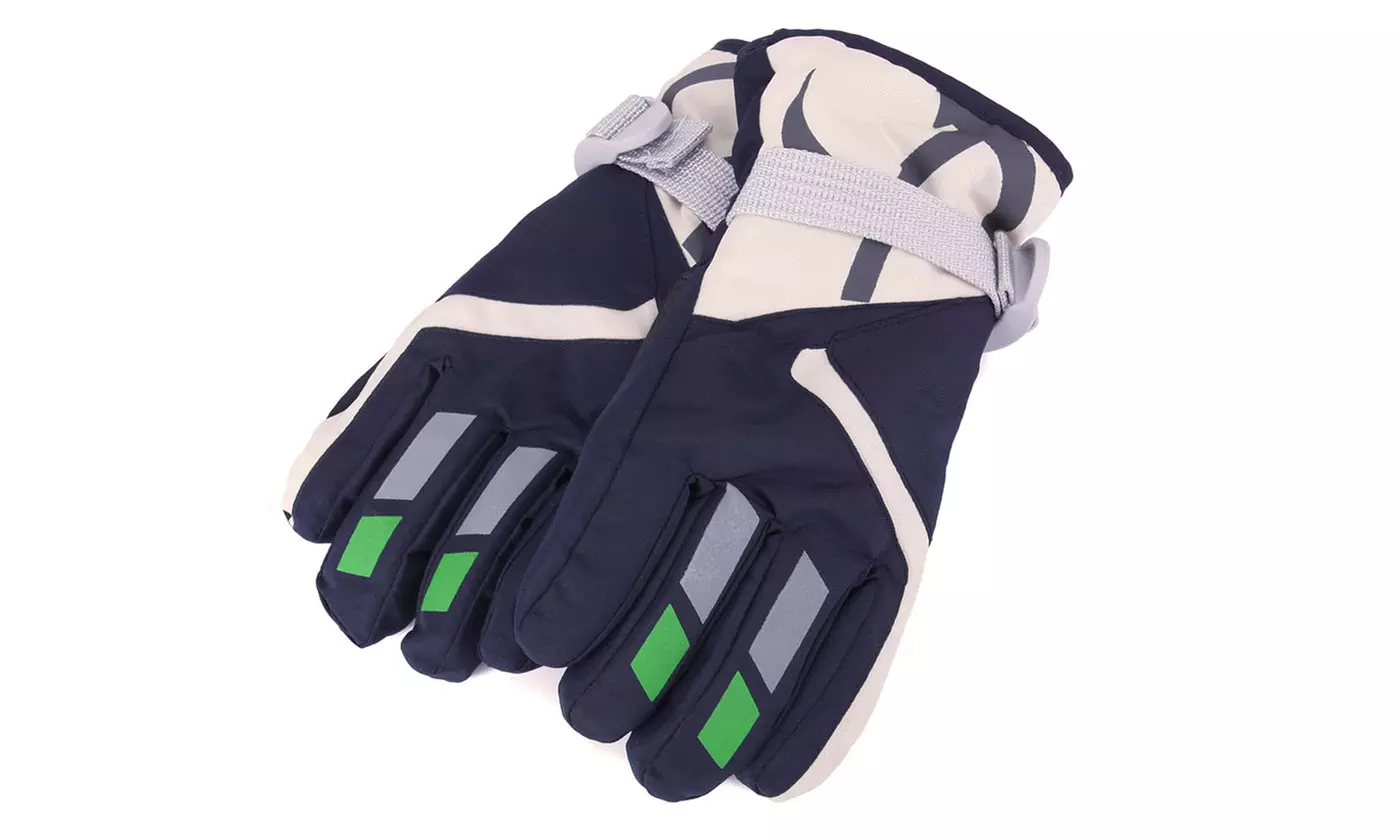 Lovely Ski Gloves Winter Outdoor Snow Warm Mitten for Kids (4-7 Yr)