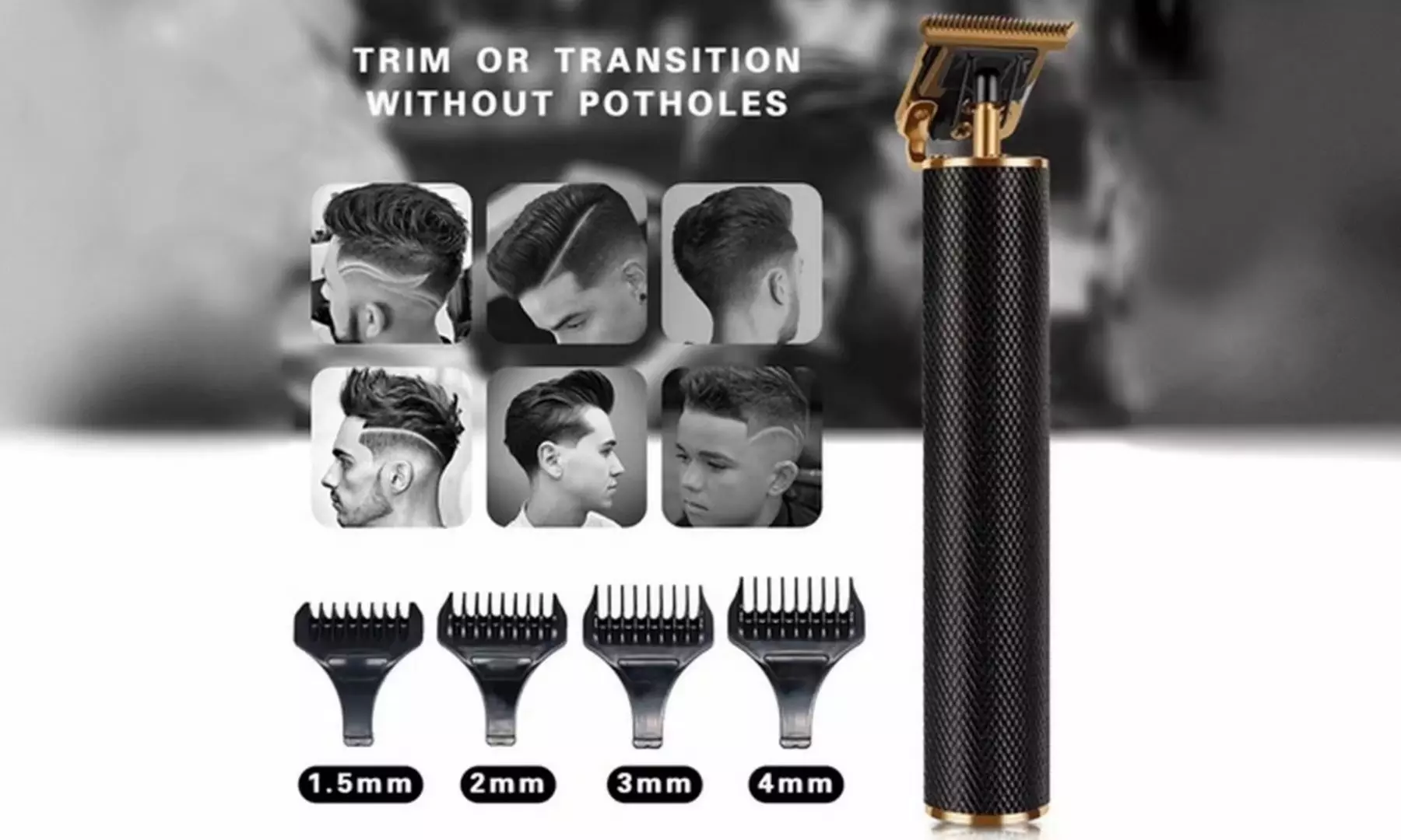 Hair Trimmer Hair Clipper & 4 in 1 Nose Hair Trimmer Grooming Kit for Men Gifts - Second Medium