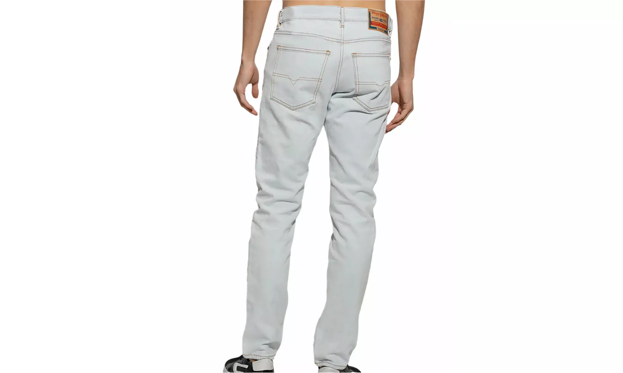 Diesel Men's Slim Fit Straight-Leg Denim Jeans- 3 Washes 1 Style