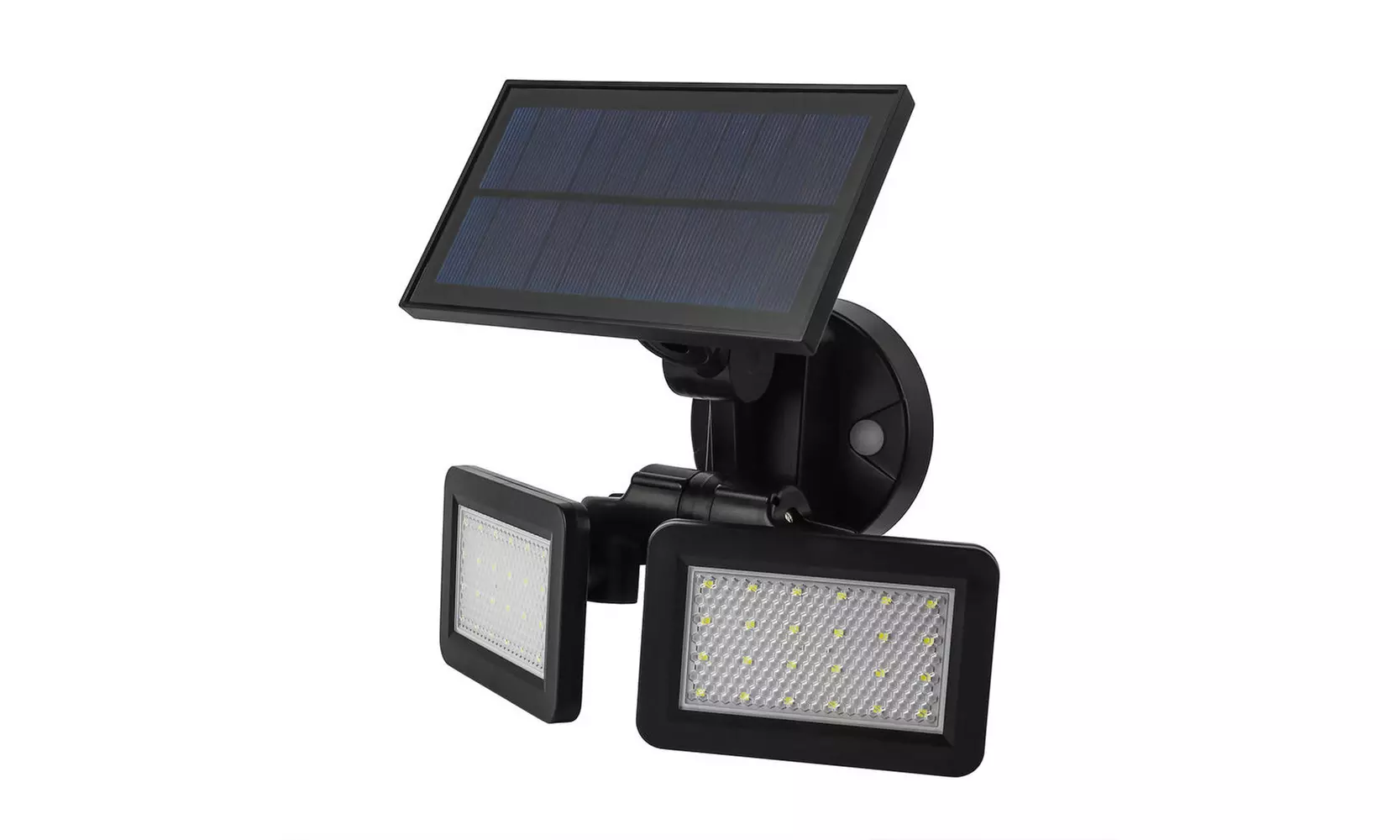Solar Wall Light Dual Head 48 LED Outdoor Motion Sensor Security Lights - Second Medium