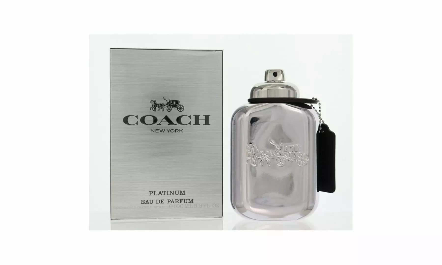 Coach Platinum Eau De Parfum Cologne for Men 3.3 Fl. Oz. - Second Medium