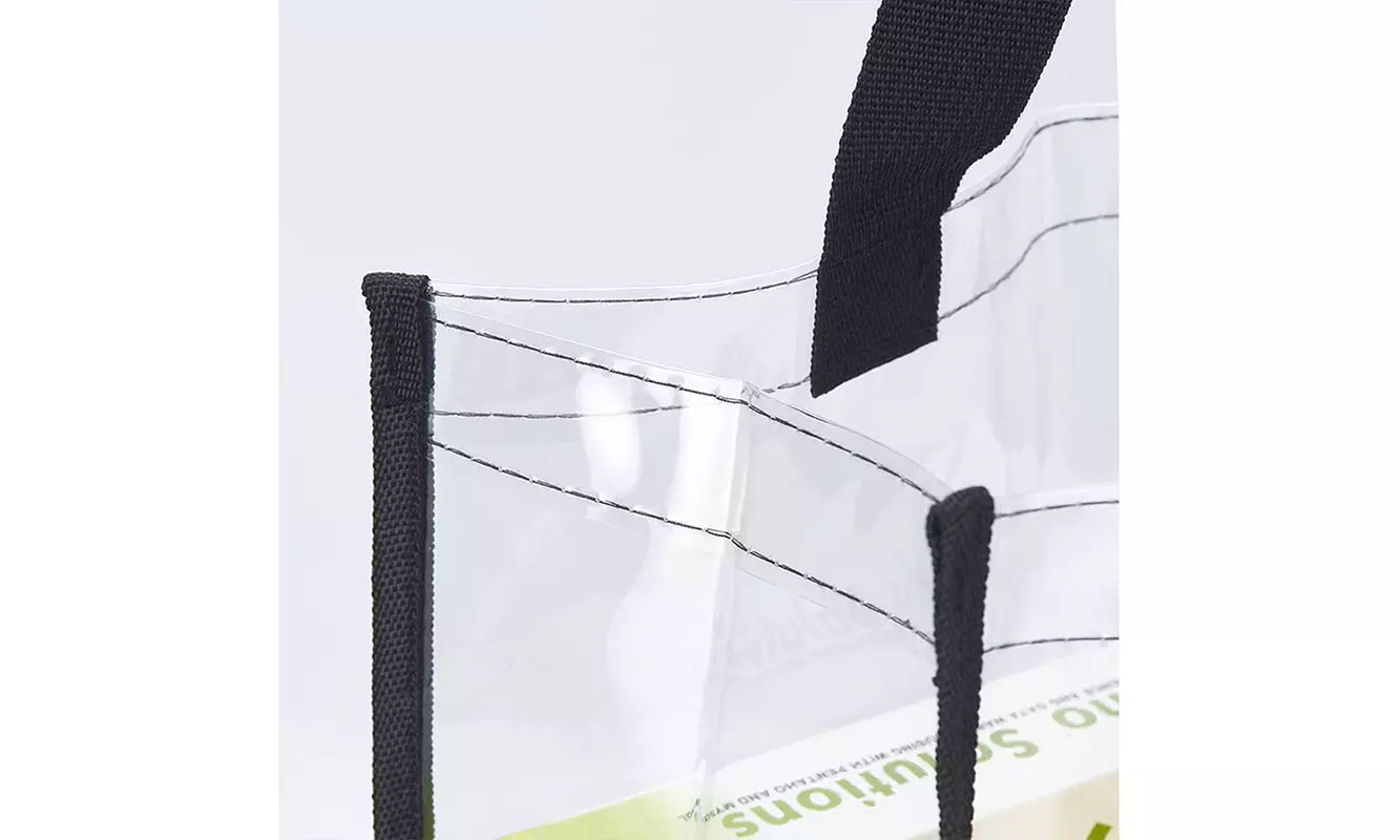 Stadium Approved Transparent See Through Clear Tote Bag - Second Medium