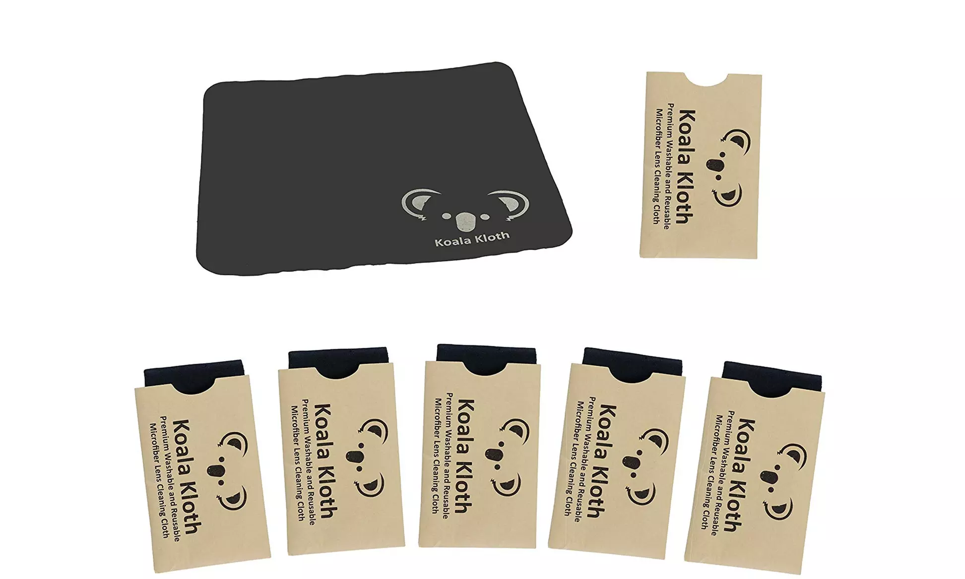 Koala Kloth Microfiber Cleaning Cloth - Eyeglass Lens Cleaner - Primary Image